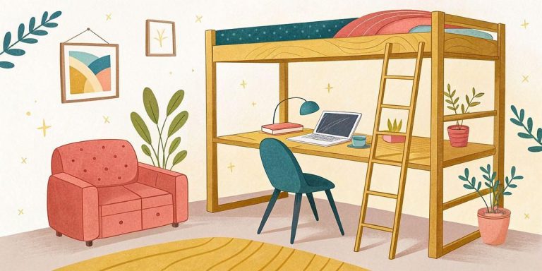 We Review The Best Bunk Beds with Desks for a Stylish Study Space