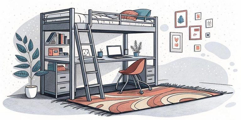 Smart Loft Beds That Add Space, Storage, and a Built‑In Desk for Growing Kids